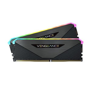 Corsair Vengeance RGB RT 16GB 2 X 8GB 3600MHz C18 DDR4 Memory Kit   Black CMN16GX4M2Z3600C18