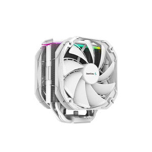 DeepCool AS500 Plus CPU Air Cooler - White R-AS500-WHNLMP-G