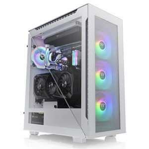 Thermaltake Divider 500 TG Snow ARGB Mid Tower Chassis CA-1T4-00M6WN-01
