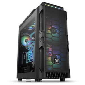 Thermaltake Level 20 RS ARGB Mid Tower Chassis   Black CA 1P8 00M1WN 00